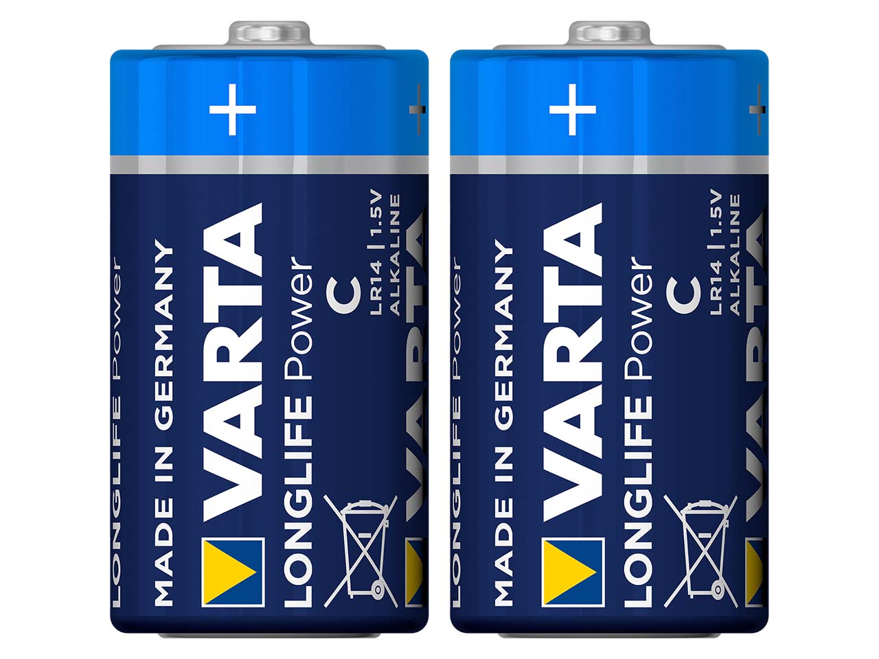 2 Varta Batterien 'Longlife Power' Baby C LR14