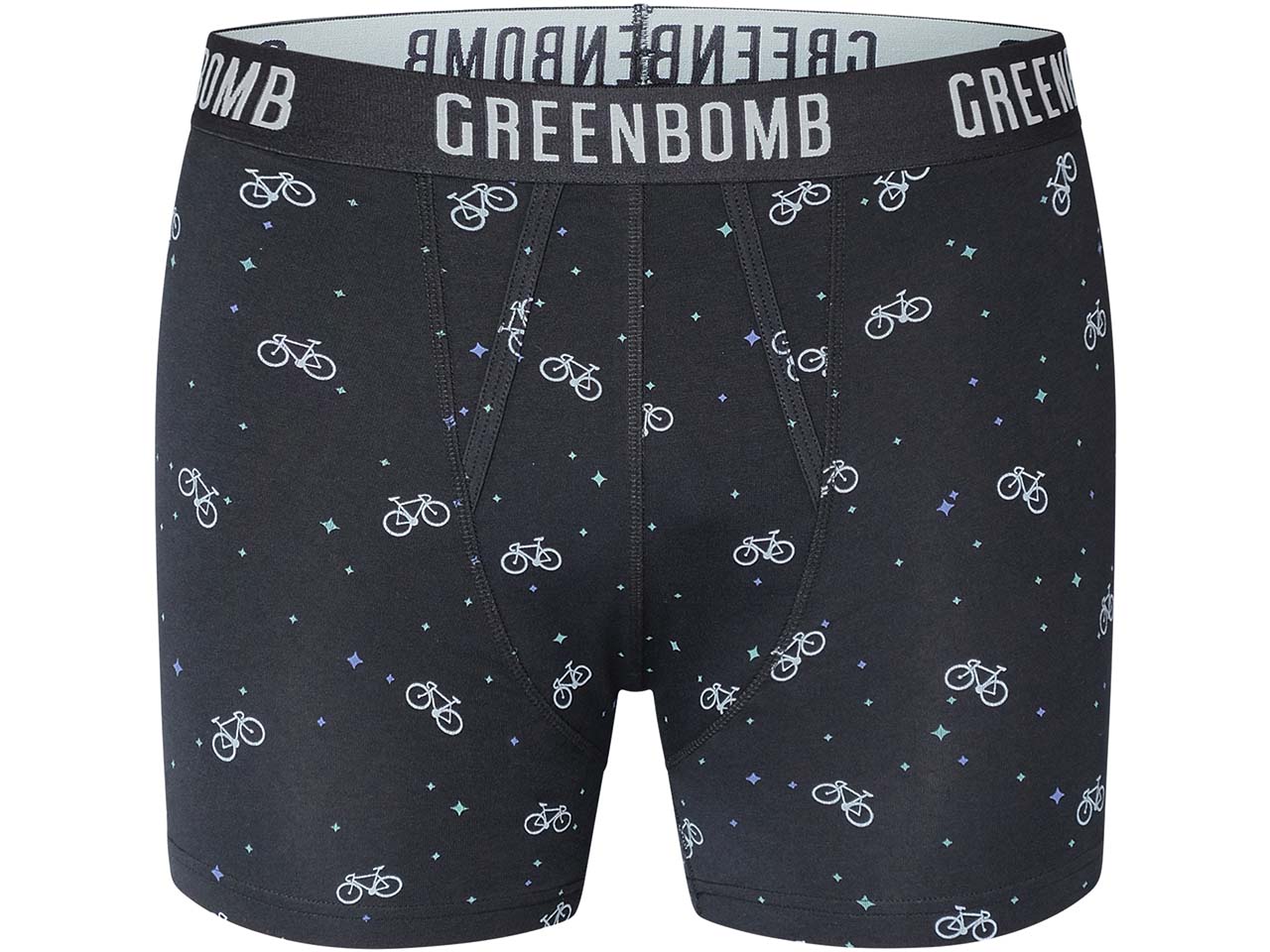 GREENBOMB Bio-Herren-Boxershort 'Space', mix, Gr. XL