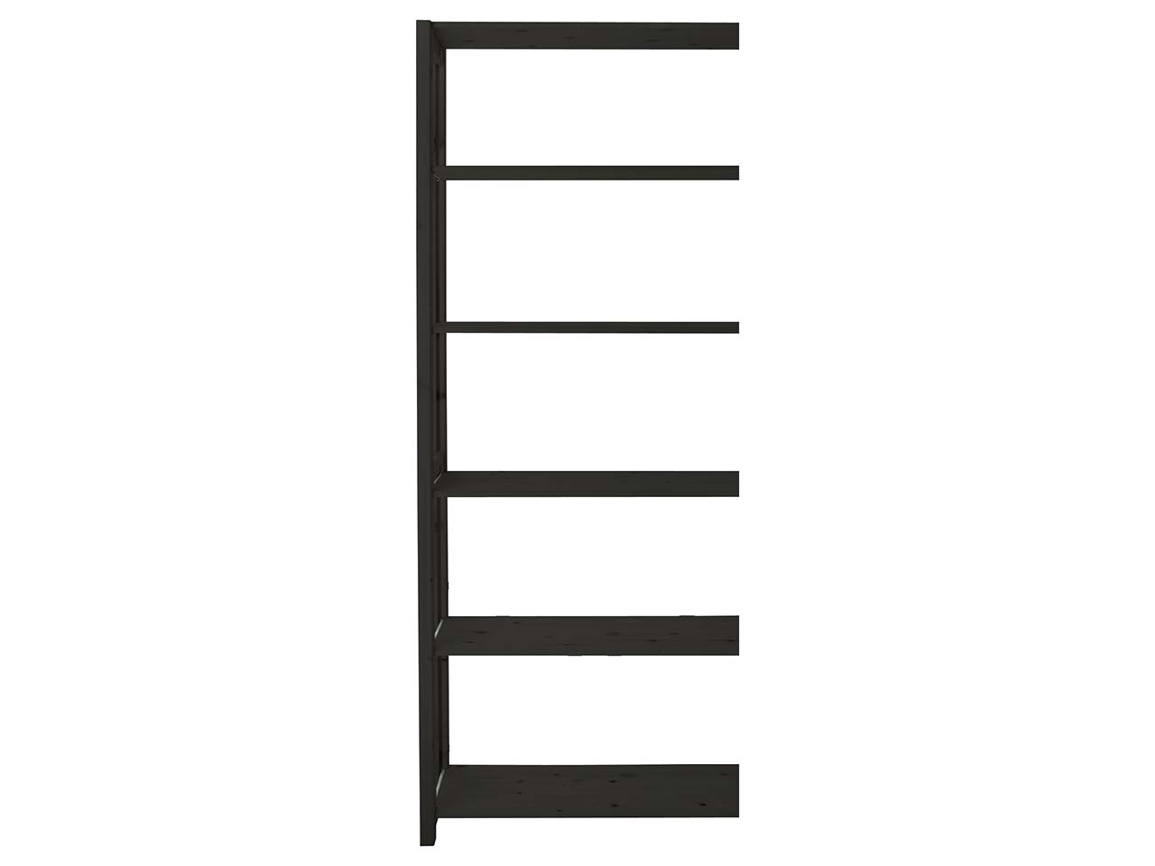 ABC Anbauregal "Classic" B 79 x T 38,5 x H 198 cm, schwarz