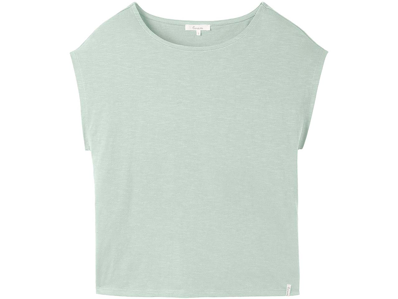 tranquillo Bio-Damen-T-Shirt mit kurzen Ärmel, granite green, Gr. S