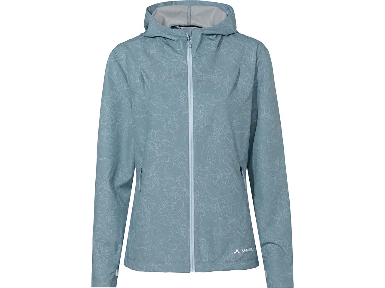 VAUDE Damen-Windjacke "Adlux Air" mit Rückenventilation, nordic blue, Gr. 36