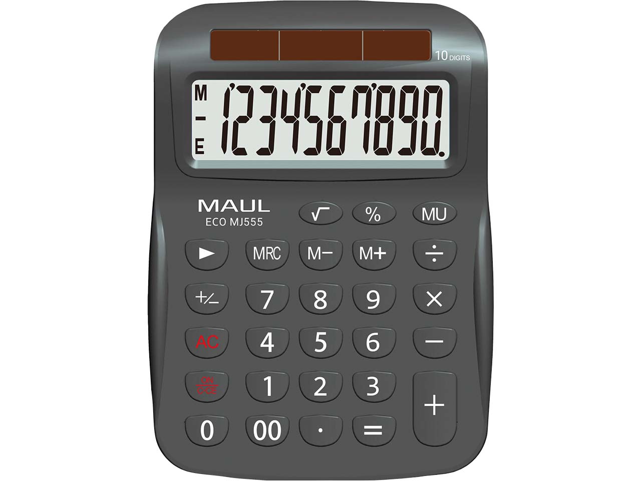 MAUL Solarrechner "Eco MJ 555" grau