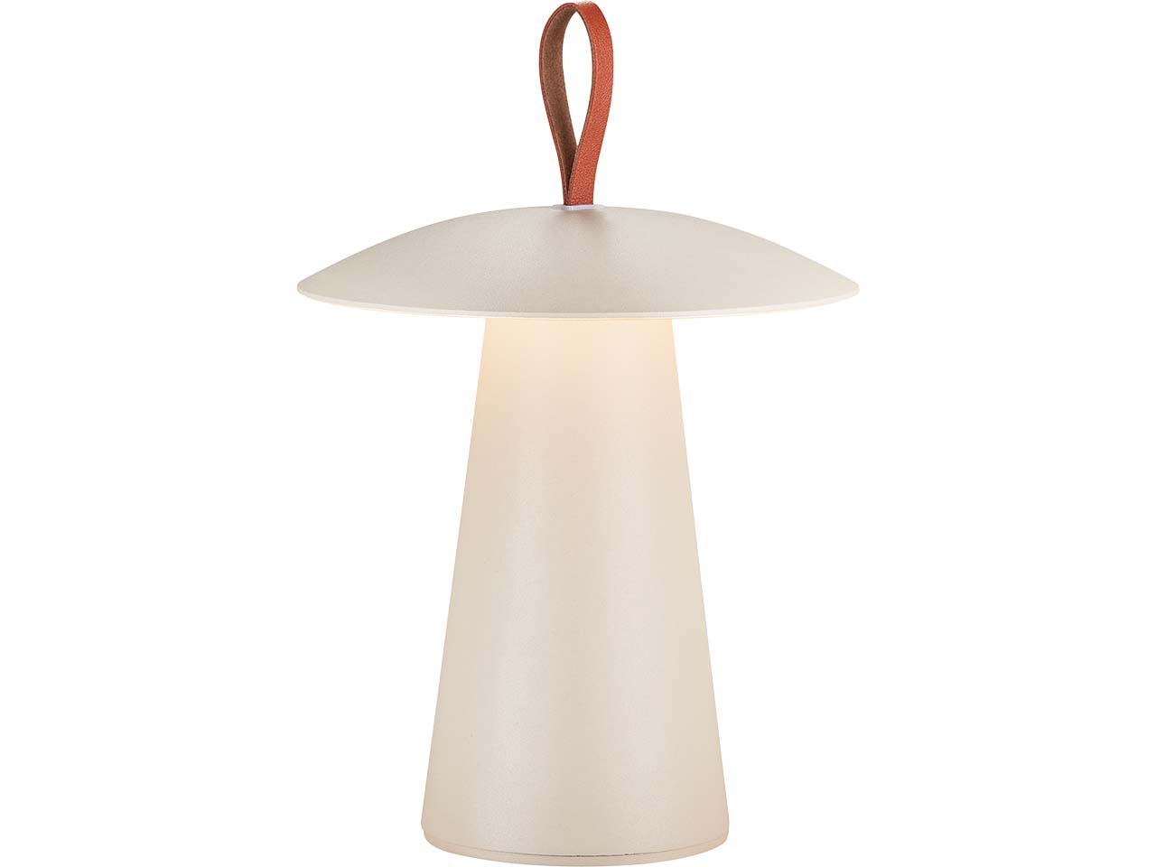 Nordlux Akkuleuchte "Ara To-Go 2" sandfarbig