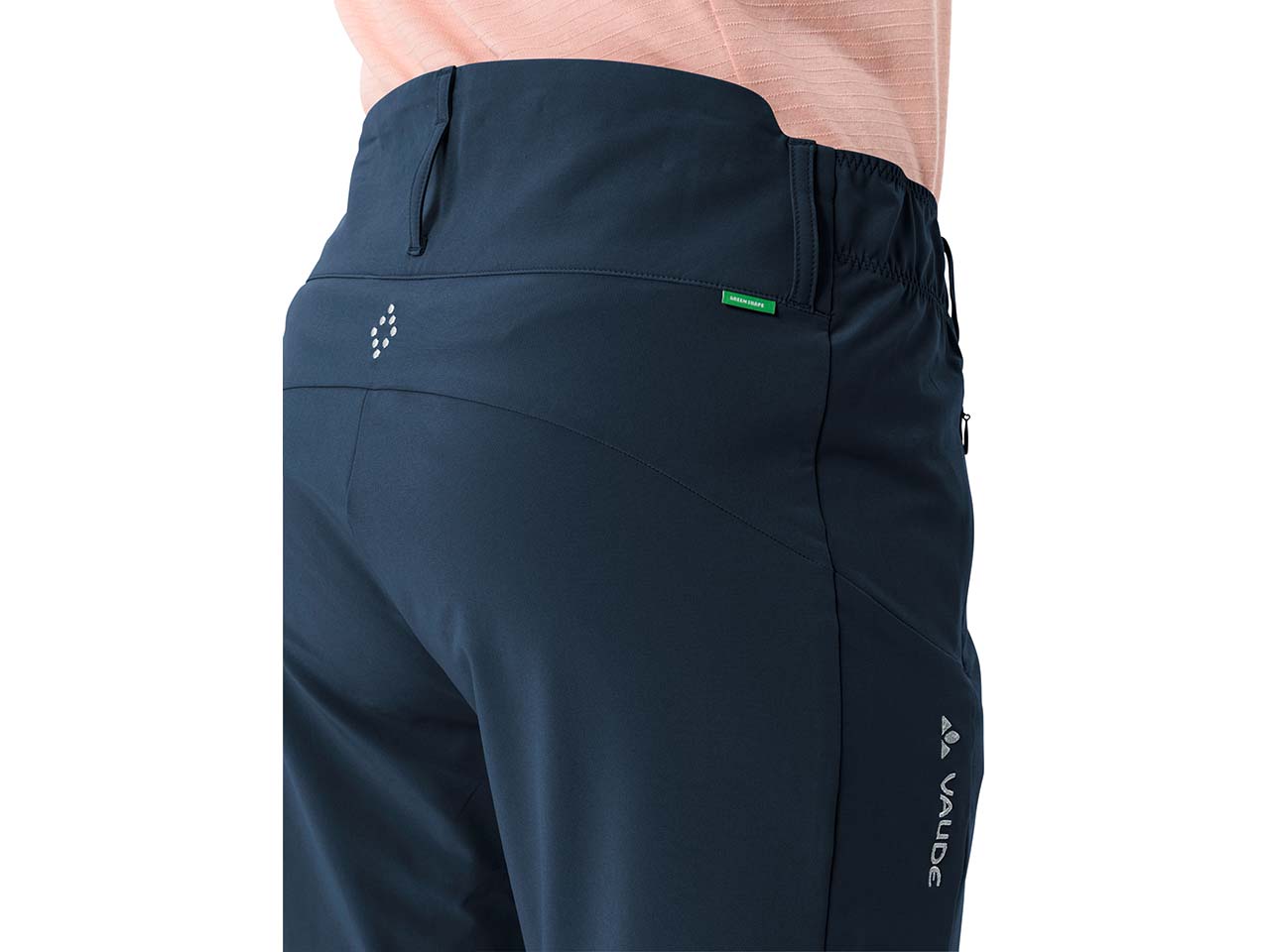 VAUDE Damen-Hose 'Skomer III', hinten höher geschnitten, dark sea, Gr. 36