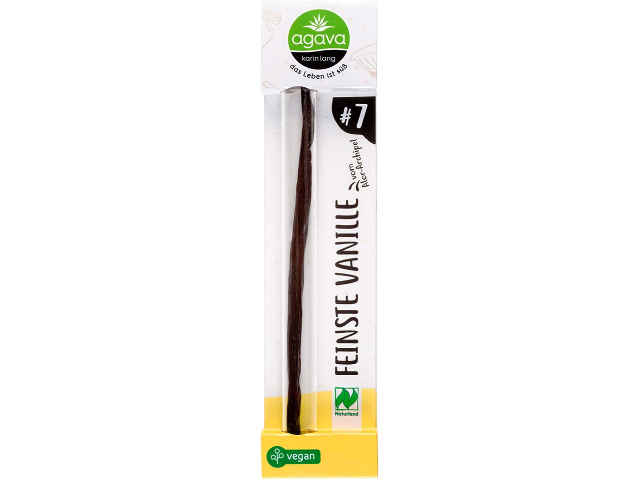 agava Bio-Vanilleschote, 1 Stk.