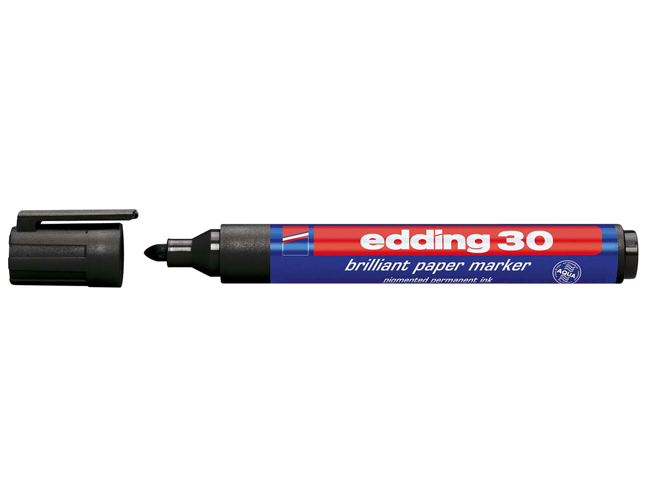 edding Pigmentmarker "30" schwarz