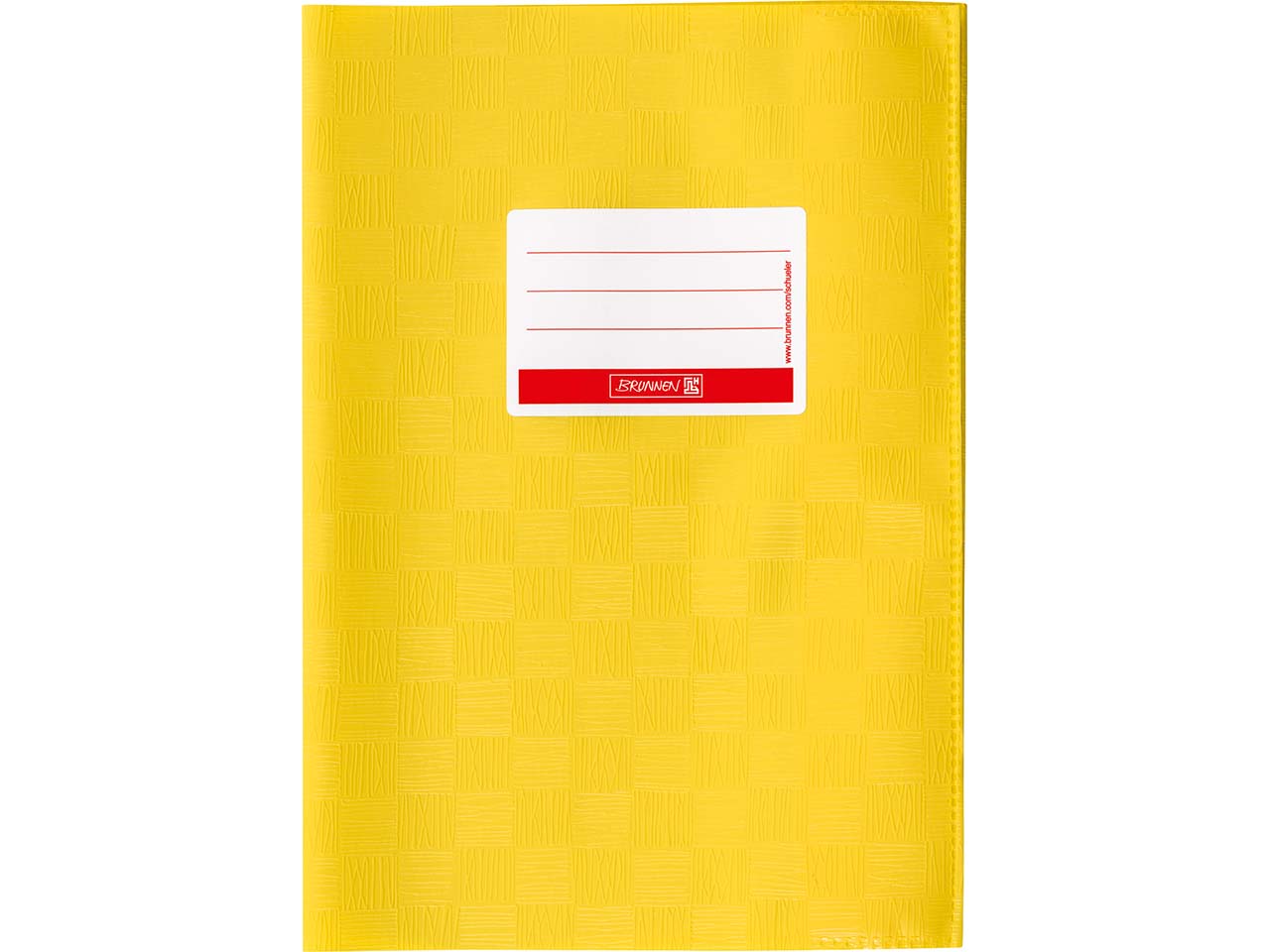 BRUNNEN Heftumschlag aus Polypropylen DIN A5, gelb