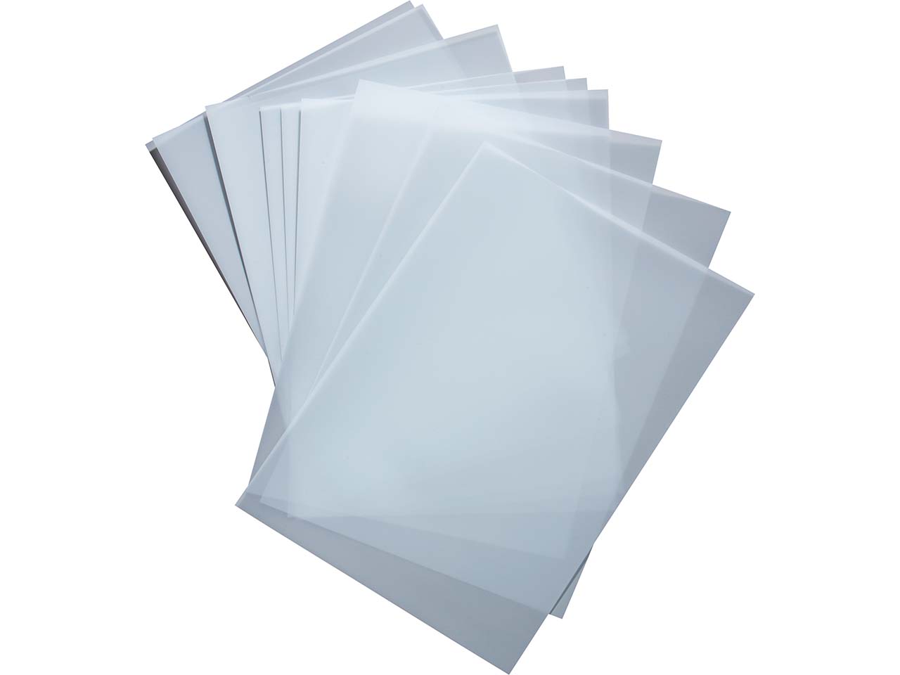 SignSystems Lackmattierte PE-Folie DIN A4 10 Blatt