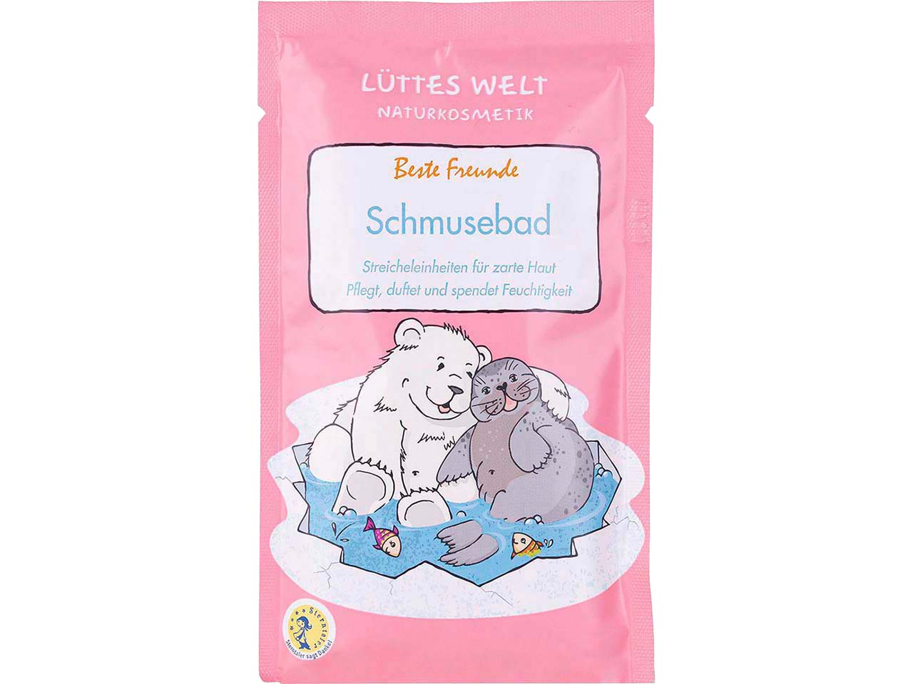 LÜTTES WELT Badezusatz Schmusebad "Beste Freunde", 80 g