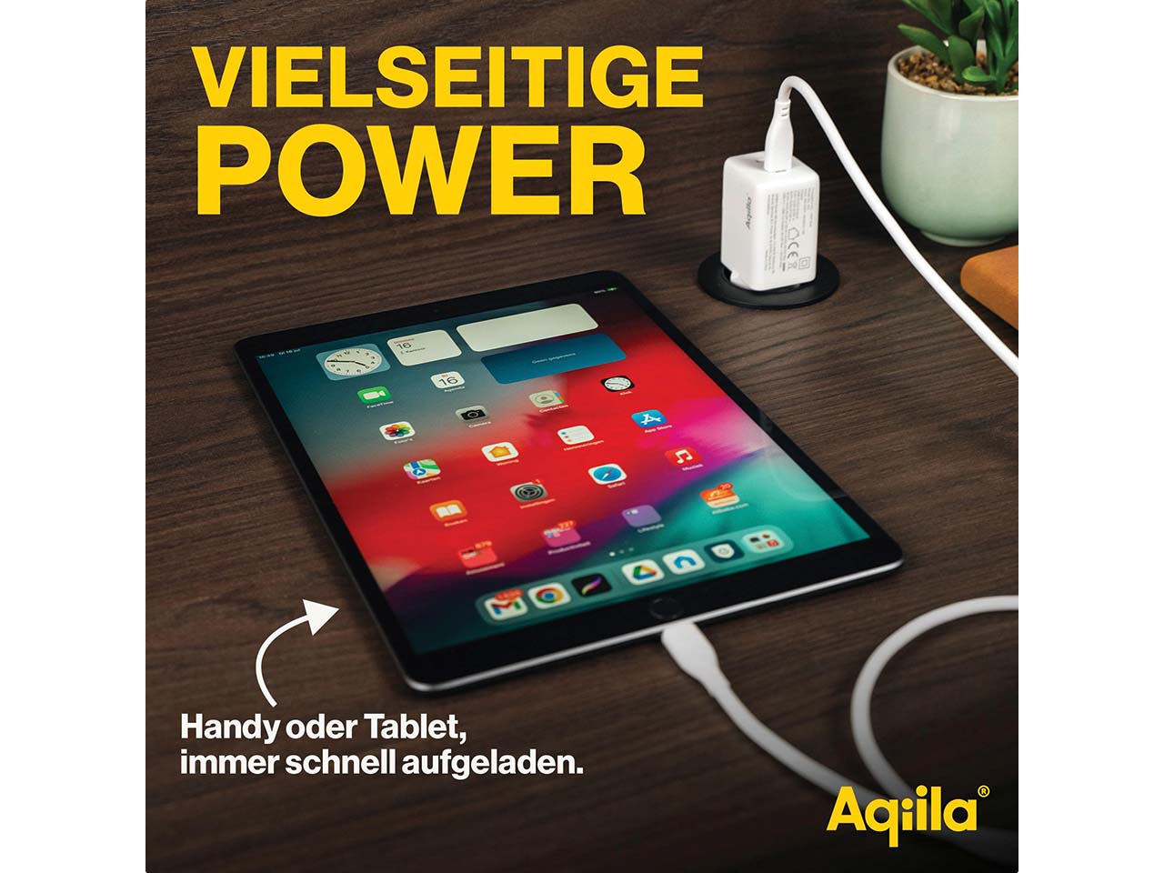Aqiila USB Ladegerät und Ladeadapter "Chargebird W2"
