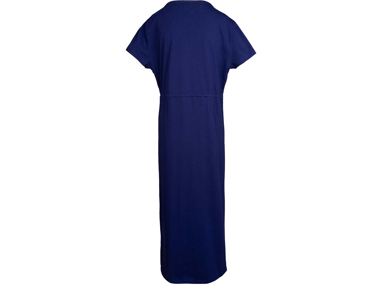 MELA Bio-Damen-Midi-Kleid "SHREOSHI" mit Bindegürtel, summer night, Gr. S