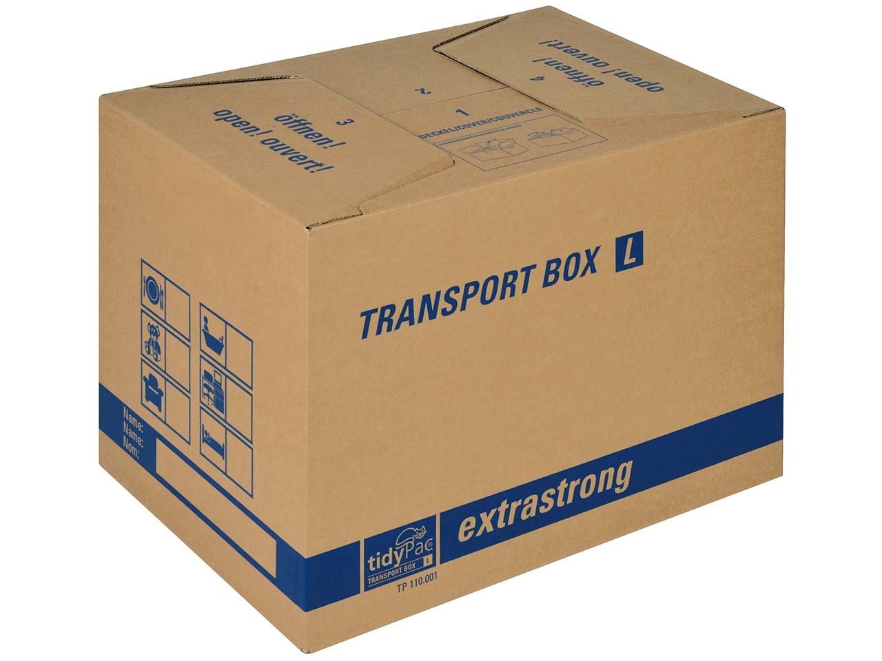 10 Umzugskartons 500x350x355, Transport Box L