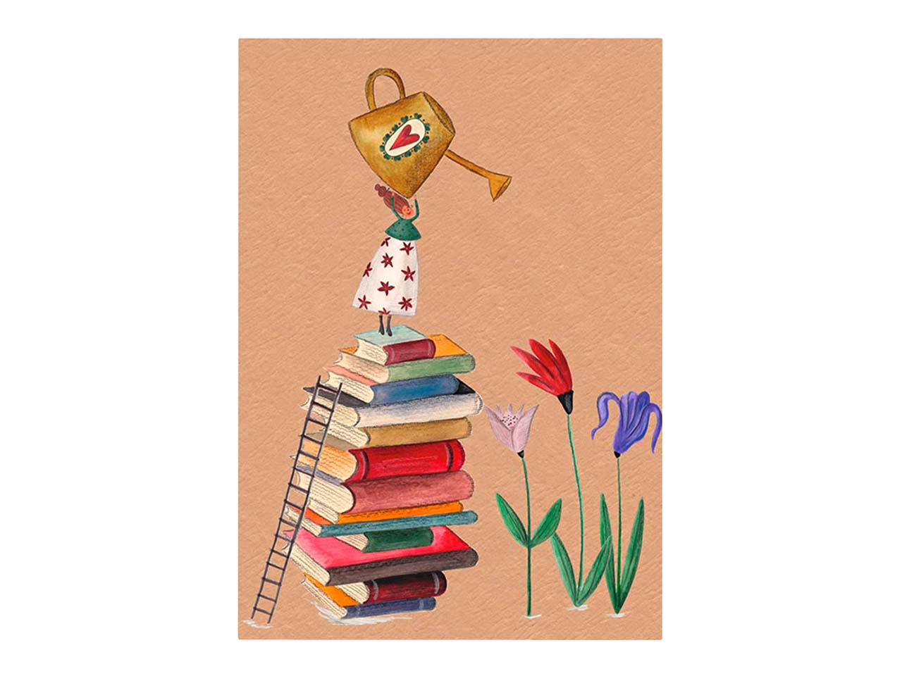 Notizbuch "Madame Fleur" DIN A6 liniert, 32 Blatt