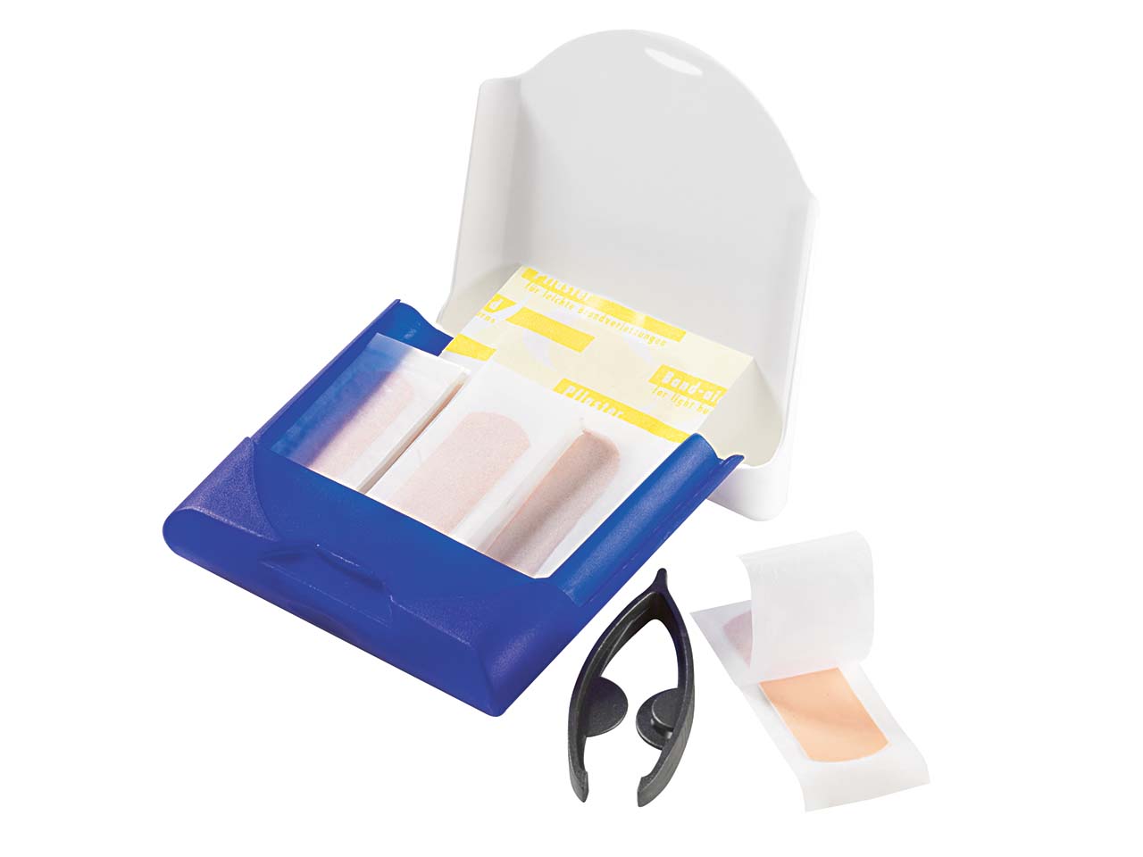 Pflasterset 'VitaBox FirstAid' blau