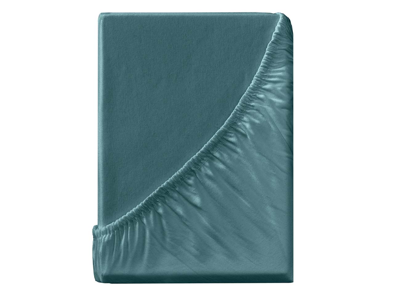 Cotonea Spannbettlaken "Edelbiber" aus Bio-Baumwolle 100 x 200 cm türkis