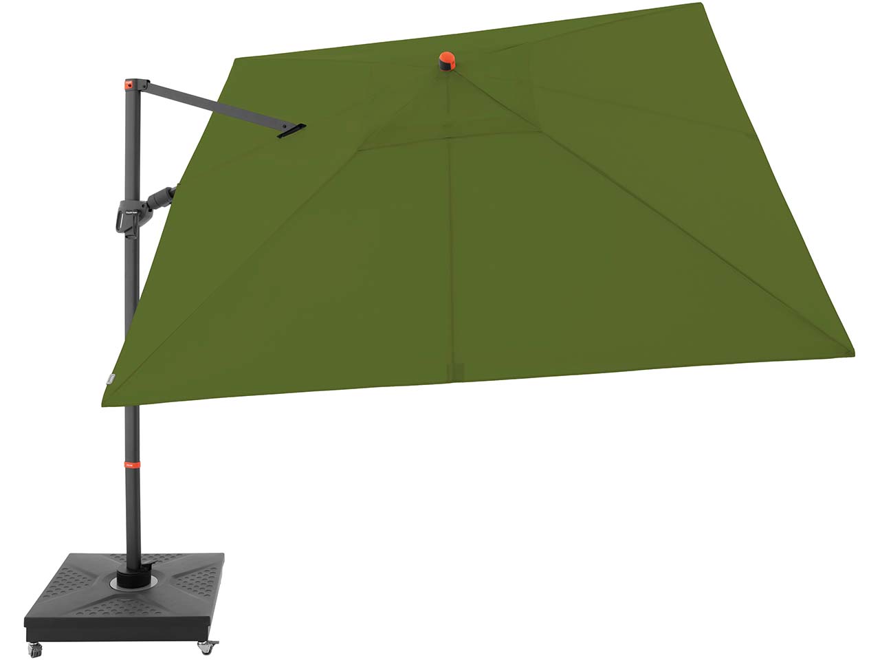 doppler Pendelschirm "myZone AX" 280 x 280 cm, kiwi
