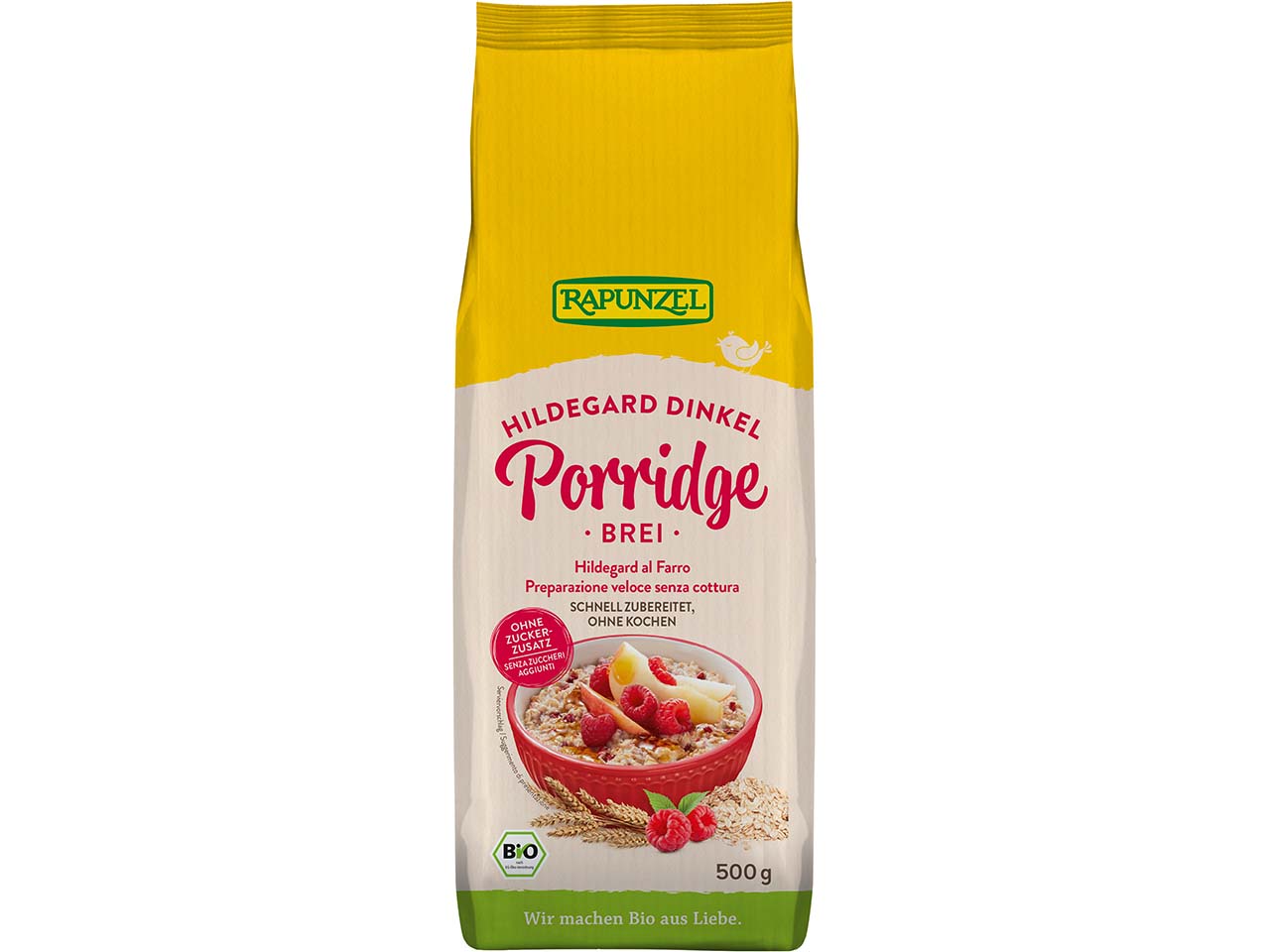 RAPUNZEL Bio-Frühstücksbrei/Porridge "Hildegard", 500 g