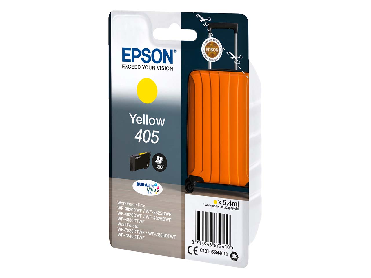 Epson Tintenpatrone 405 gelb