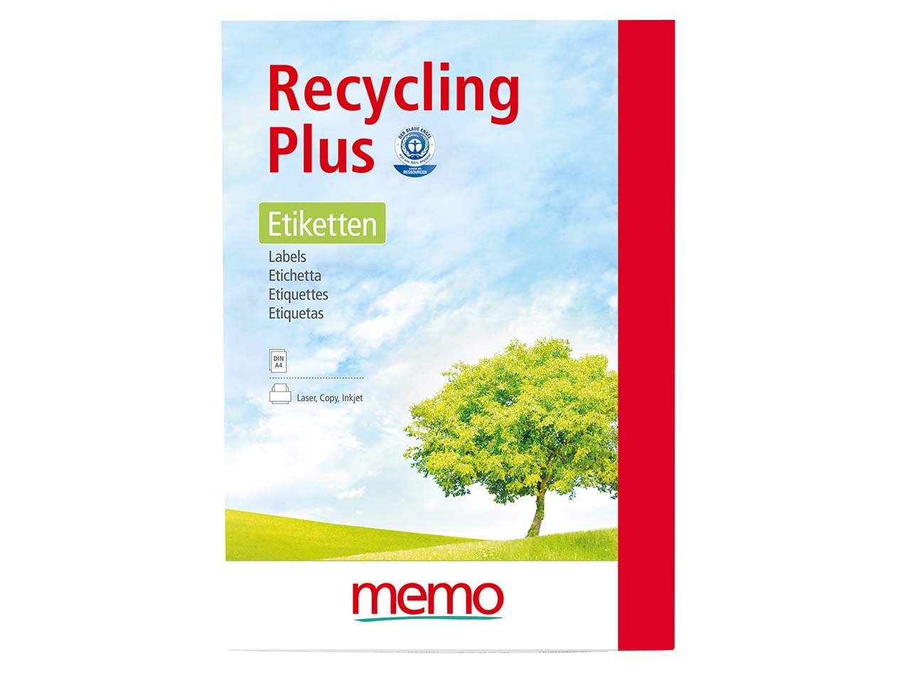 memo-Etiketten 36,5/37 x 80 mm, 1.600 Stk.