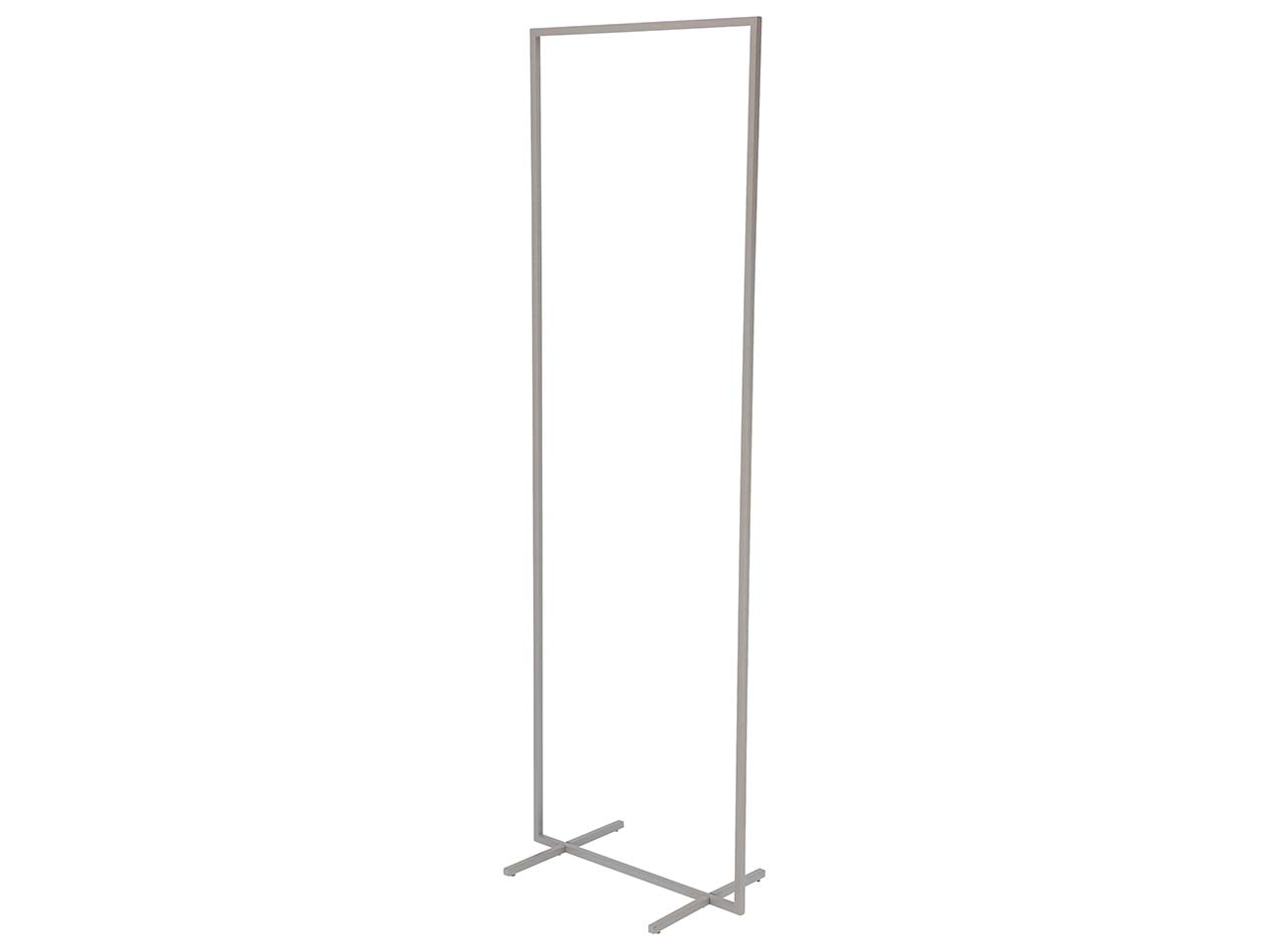 Garderobe "Jonathan" B 50 x H 150 cm, Stahl pulverbeschichtet, taupe