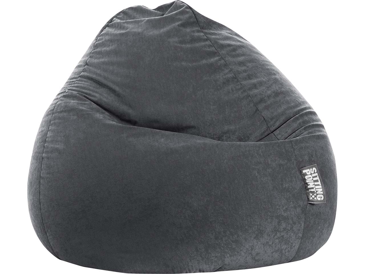 Sitzsack "easy XXL", 80 x 130 cm, anthrazit