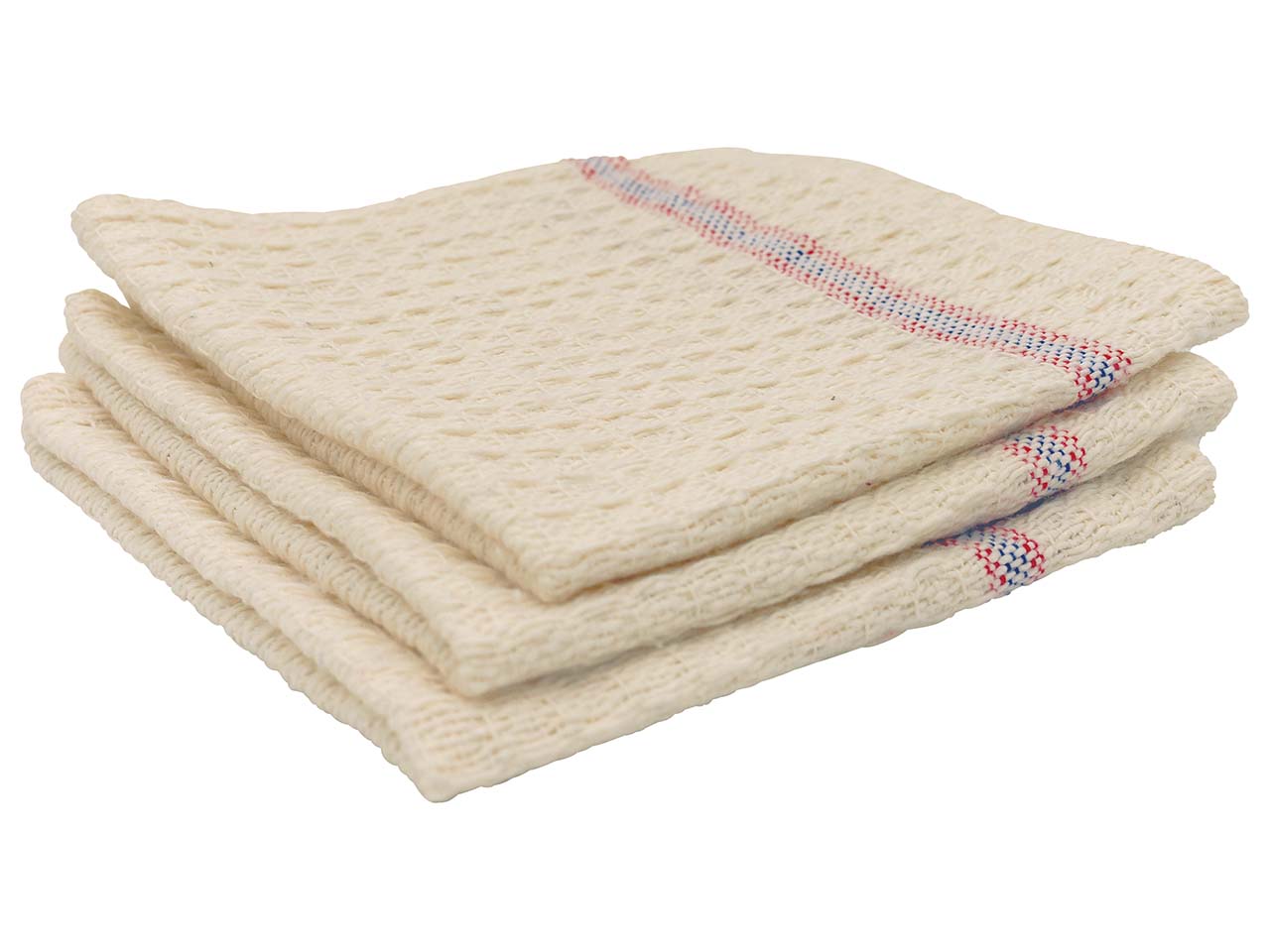 3er-Pack Living Crafts Bio-Spültücher "Hannover" 30 x 30 cm, natural