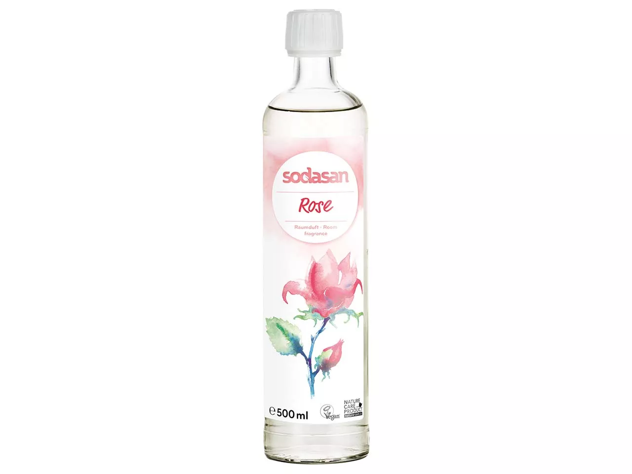 Sodasan Raumduft Rose Nachfüllflasche 500 ml