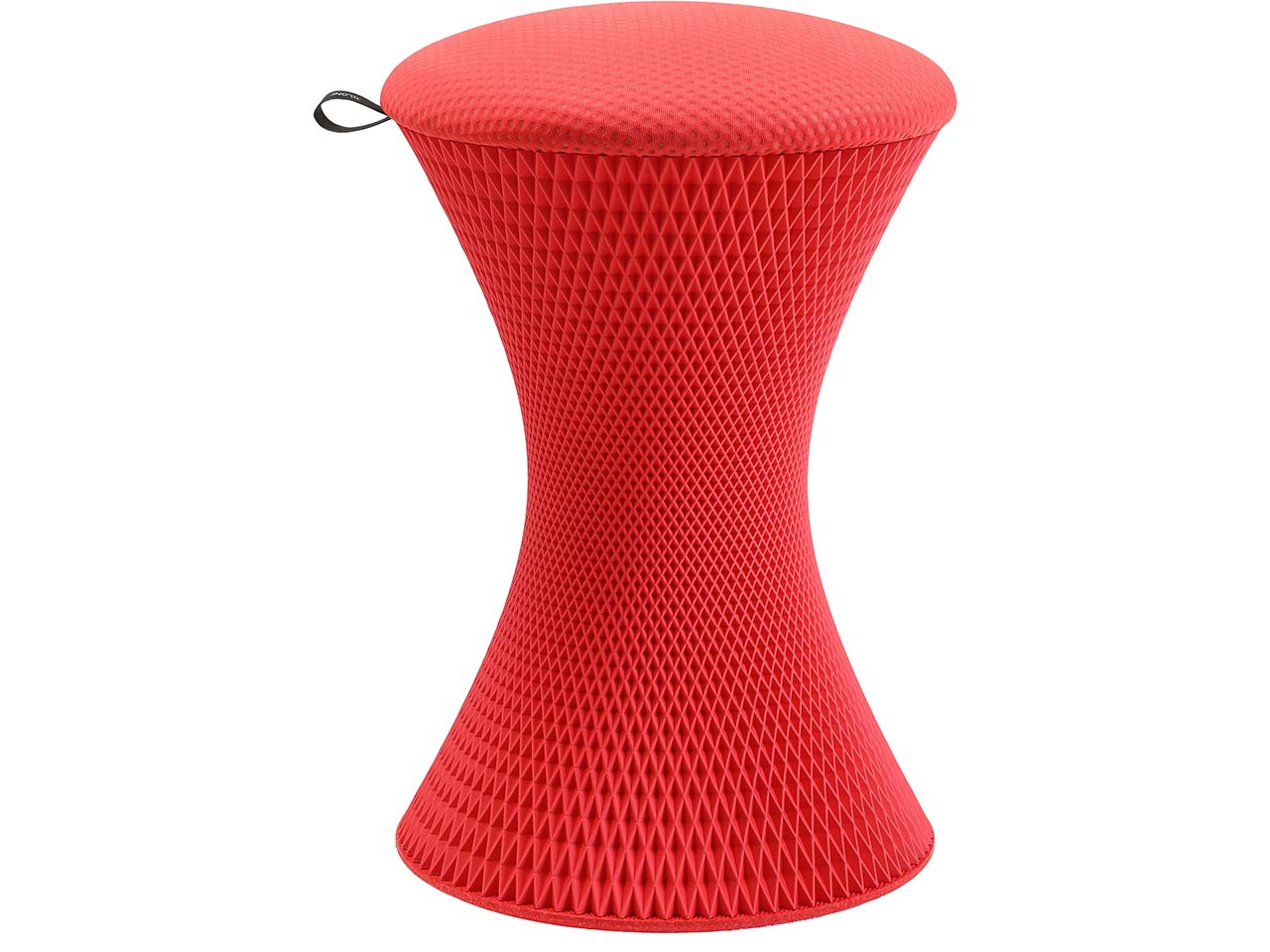 #wagnerdesignlab Bewegungshocker "3D ONE - S" Sitz gepolstert, rot