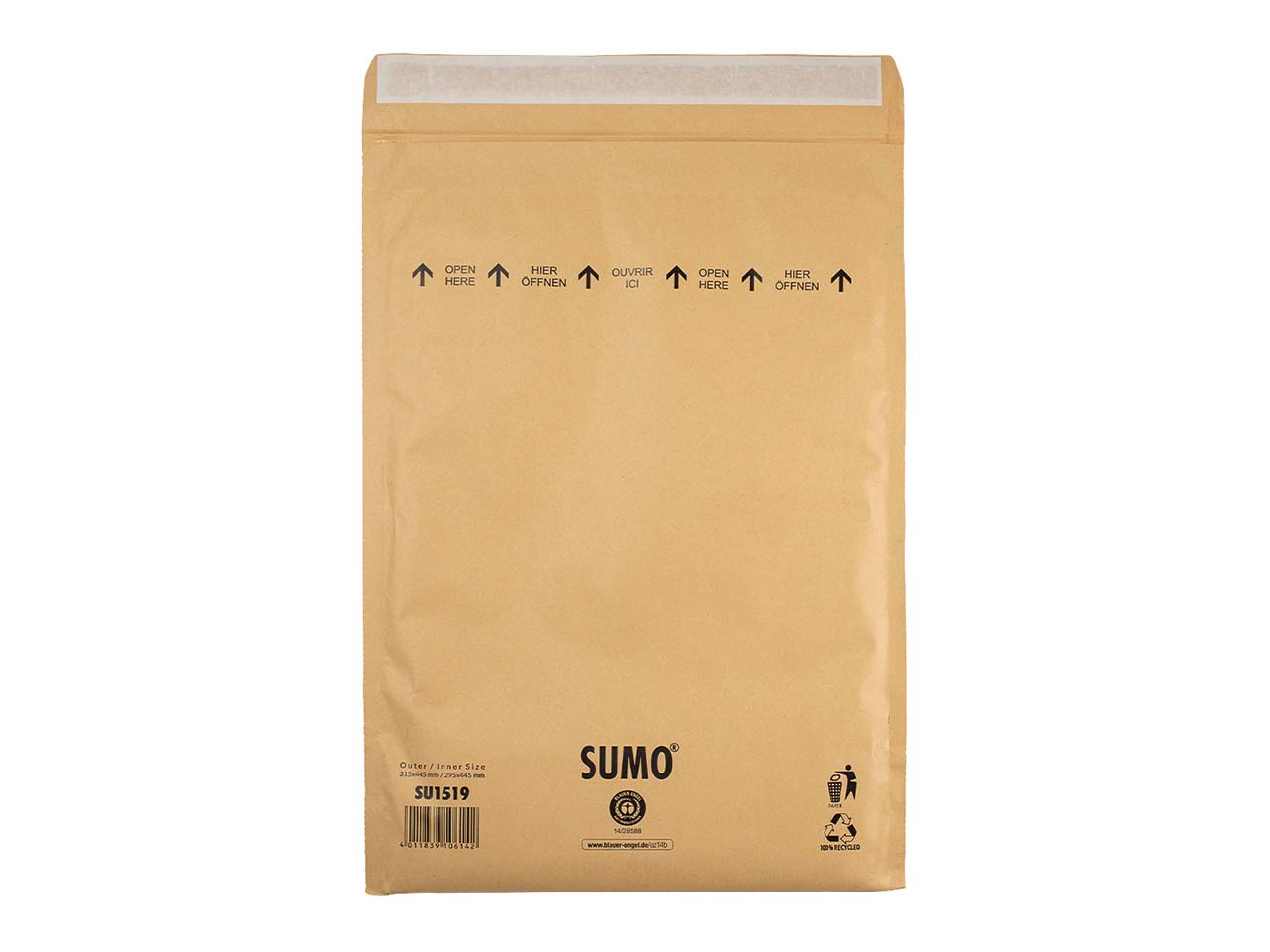 25 sumo Versandtaschen 295 x 445 mm