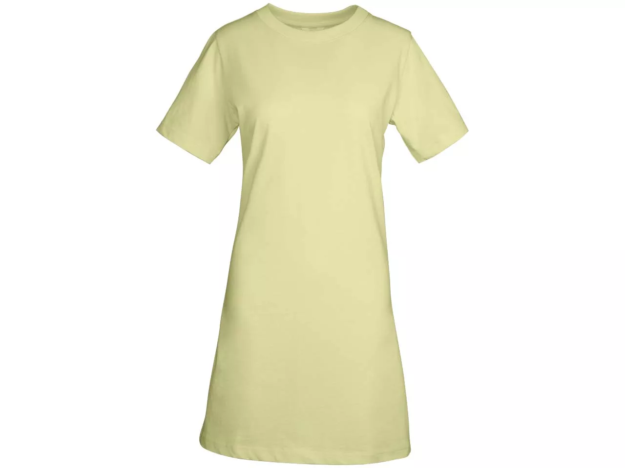 MELA Bio-Damen-T-Shirt-Kleid "SHRISHTI" 260 g/m², ginger lemon, Gr. S