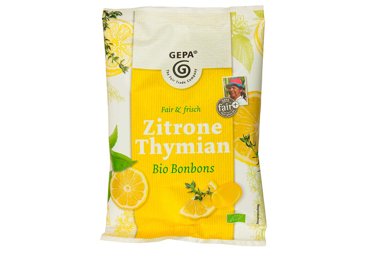 GEPA Bio-Bonbons "Zitrone Thymian" 100 g