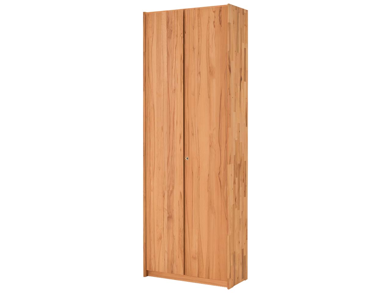 Schrank "buxing 3.0" mit 2 langen Türen, B 80 cm x T 36 cm x H 222 cm, Kernbuche