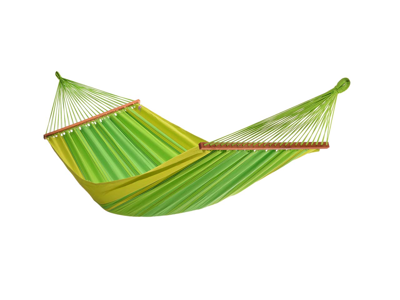 HängemattenGlück Stabhängematte 'FAMOSA' lind
