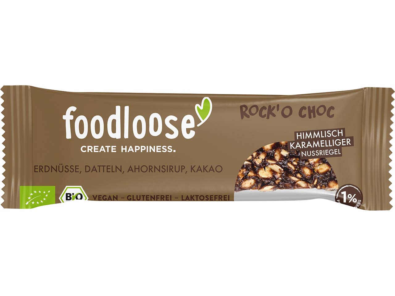 foodloose Bio-Nussriegel "Rock'O Choc", 35 g