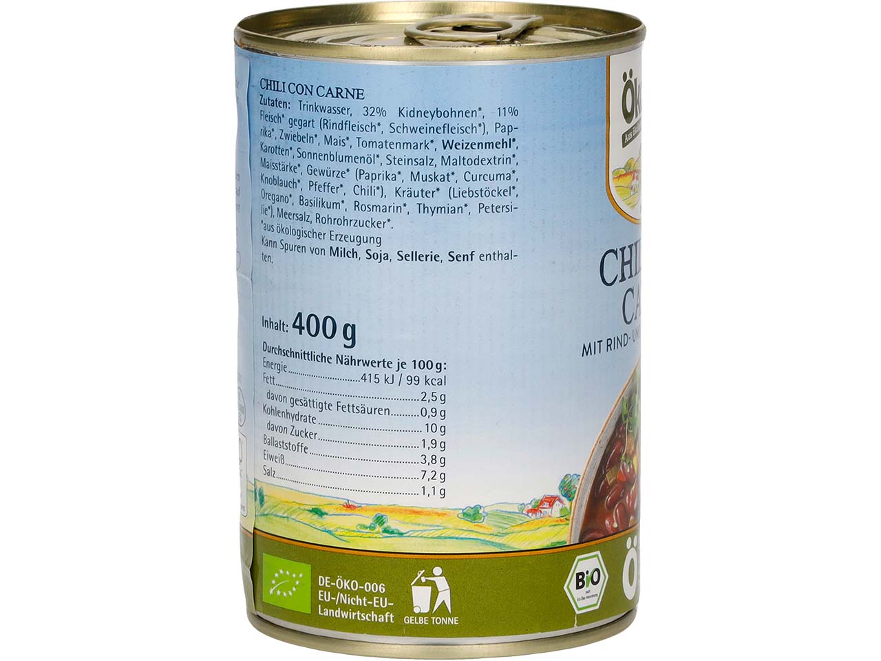 Ökoland Bio-Chili-con-Carne, 400 g