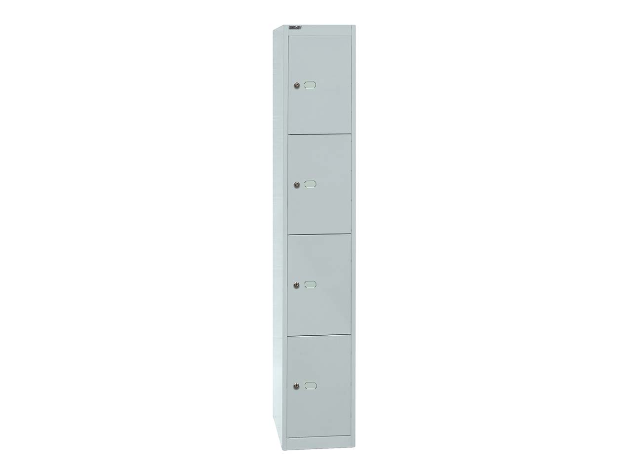 4 Fächerschrank lichtgrau 45