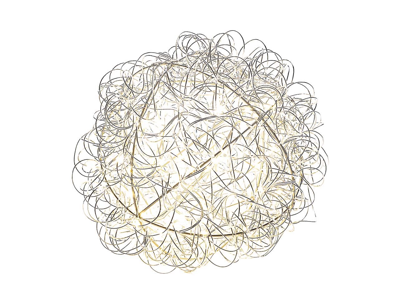Konstsmide LED-Lichterkette "Drahtball" 40 Dioden warmweiß