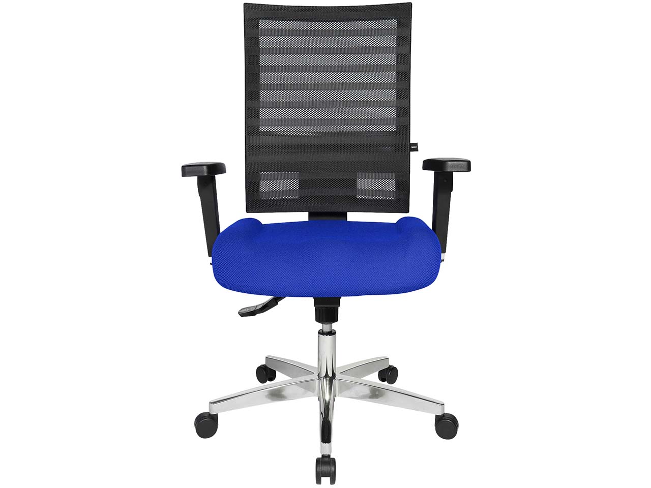 Topstar Bürodrehstuhl "P91NET" mit Armlehnen, blau