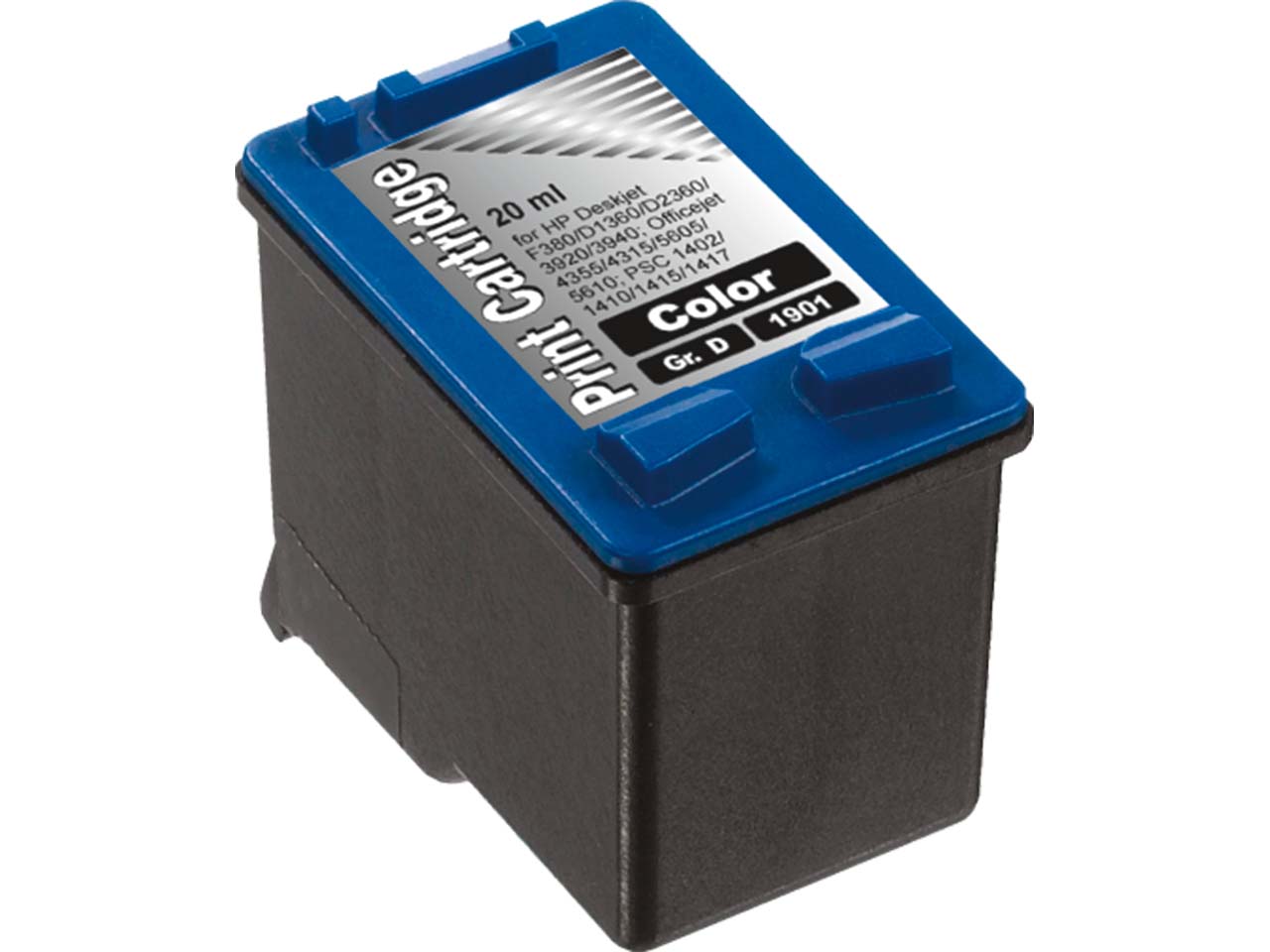 memo Druckkopf ersetzt hp C9352A, Nr. 22 color