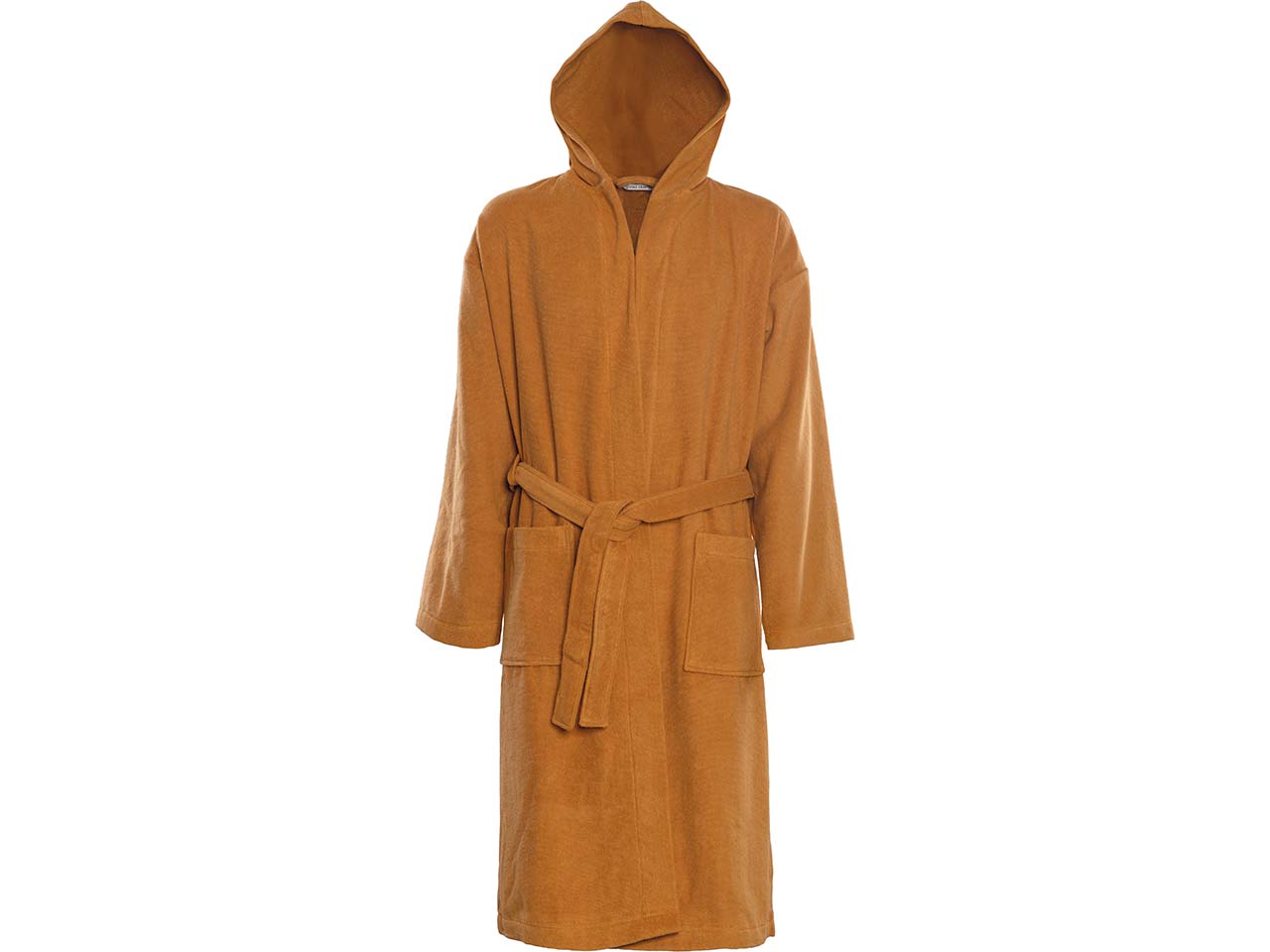 Living Crafts Bio-Bademantel "ORLANDO" amber, Gr. L/XL