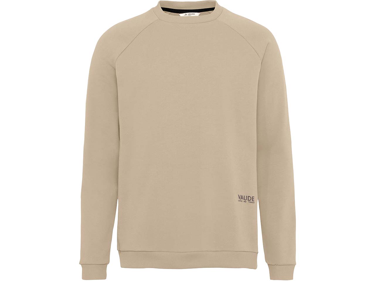 VAUDE Bio-Herren-Pullover "Mineo III" mit Raglanärmeln, linen, Gr. S
