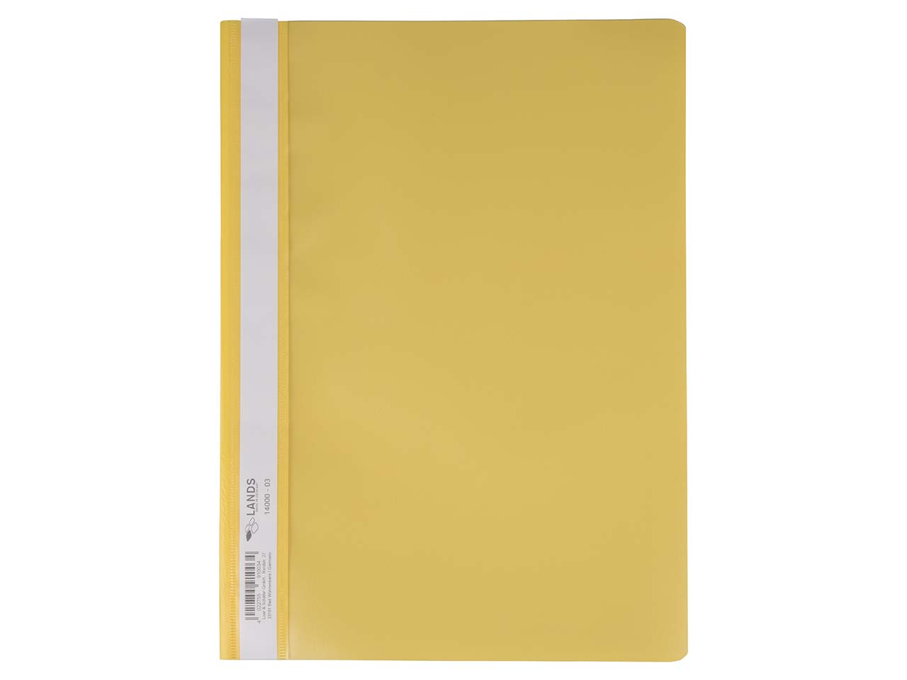 10 Lands Schnellhefter aus Polypropylen gelb