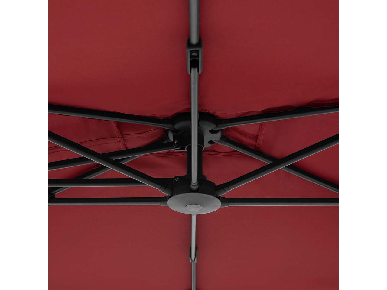 doppler Pendelschirm "ACTIVE Pendel Green Edition" 240 x 135 cm, bordeaux