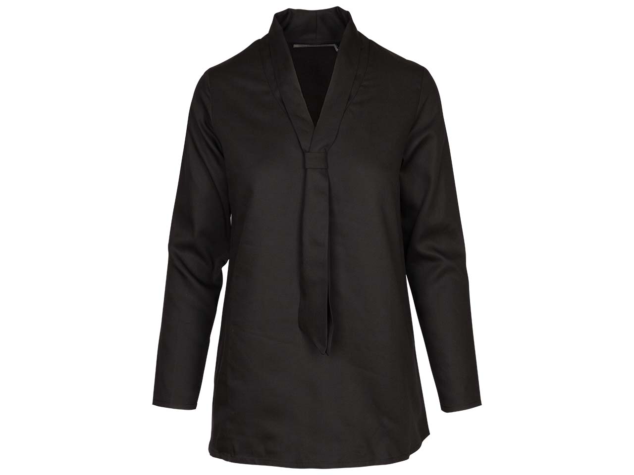 ORGANICATION Bio-Damen-Bluse aus Tencel, black, Gr. XS