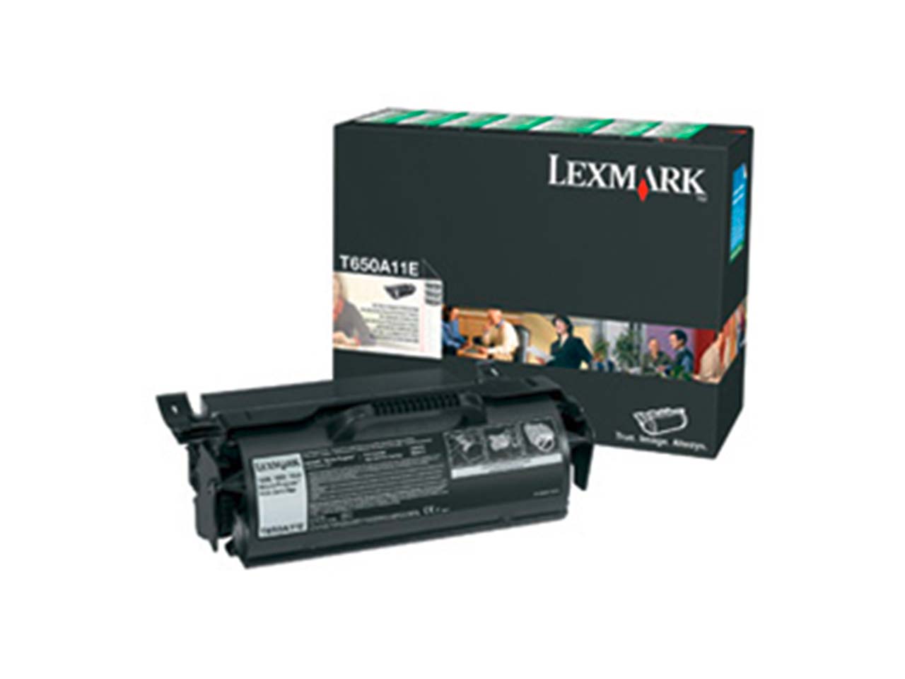 Lexmark Druckkassette T650A11E schwarz