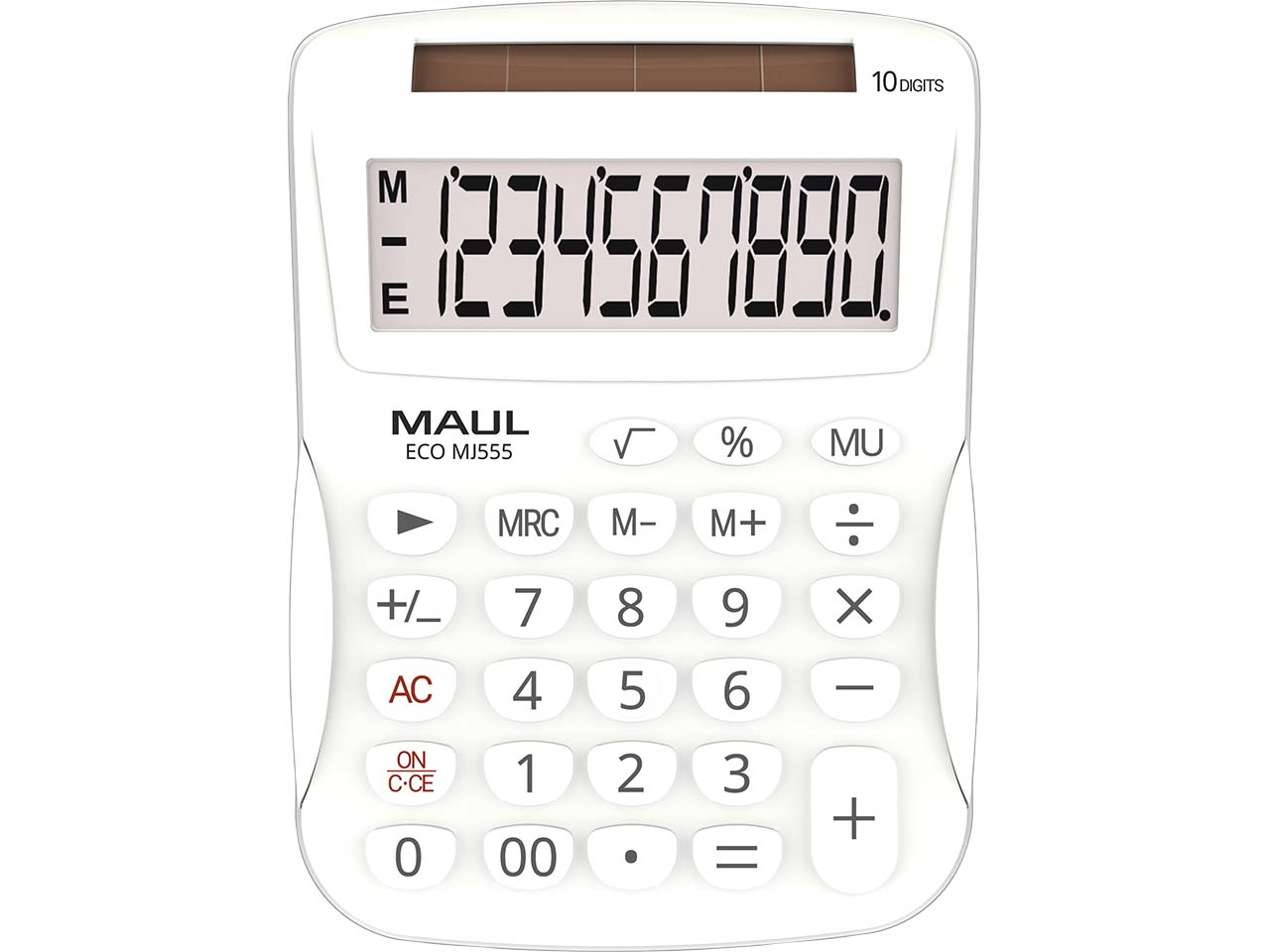 MAUL Solarrechner "Eco MJ 555" weiß