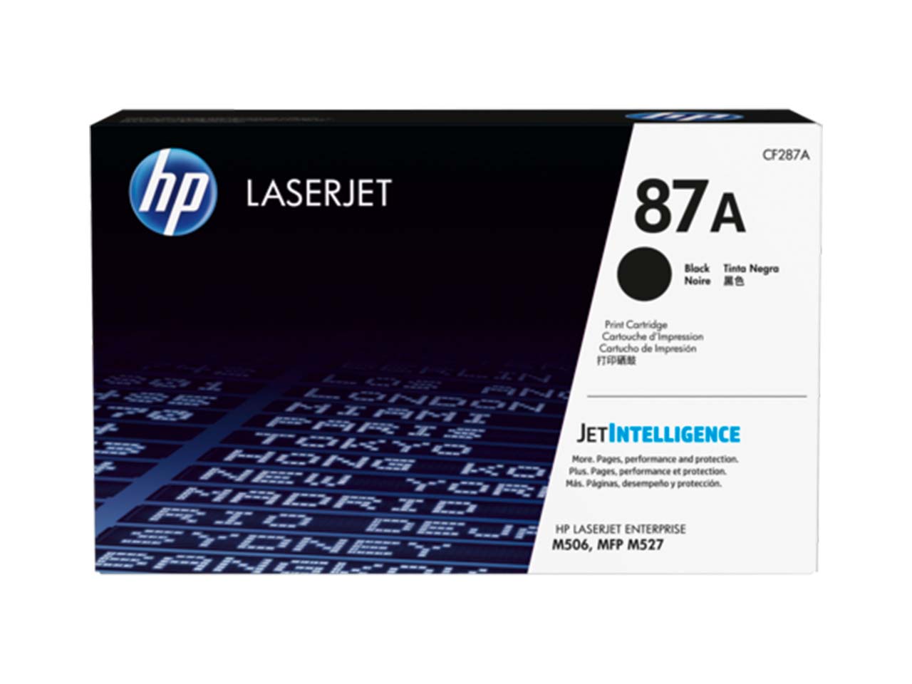 hp Druckkassette CF287A, Nr. 87A schwarz