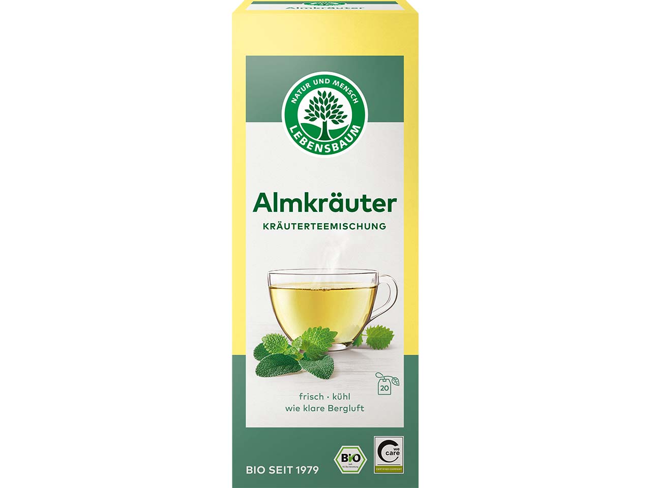 LEBENSBAUM Bio-Kräutertee "Almkräuter", 20 x 1,5 g