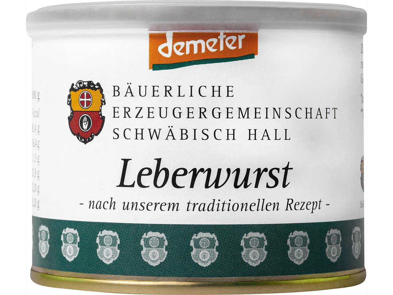 Bäuerliche Erzeugergemeinschaft Schwäbisch Hall Bio-Leberwurst, 200 g