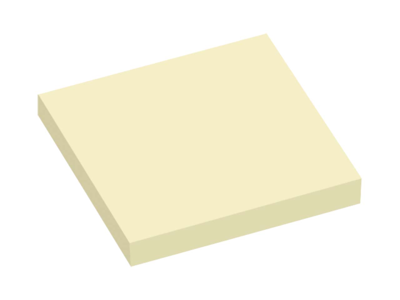 Info Haftnotizen "Powernotes" 100 Blatt, 75 x 75 mm gelb